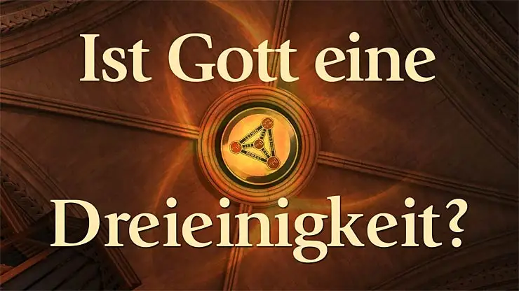 Ist Gott eine Dreieinigkeit?