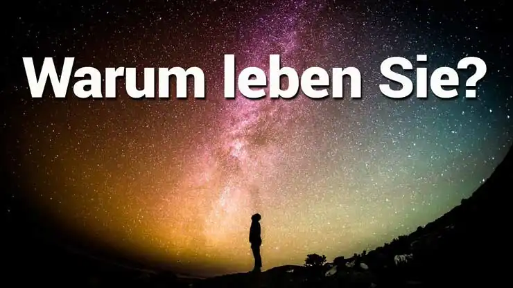 Warum leben Sie?