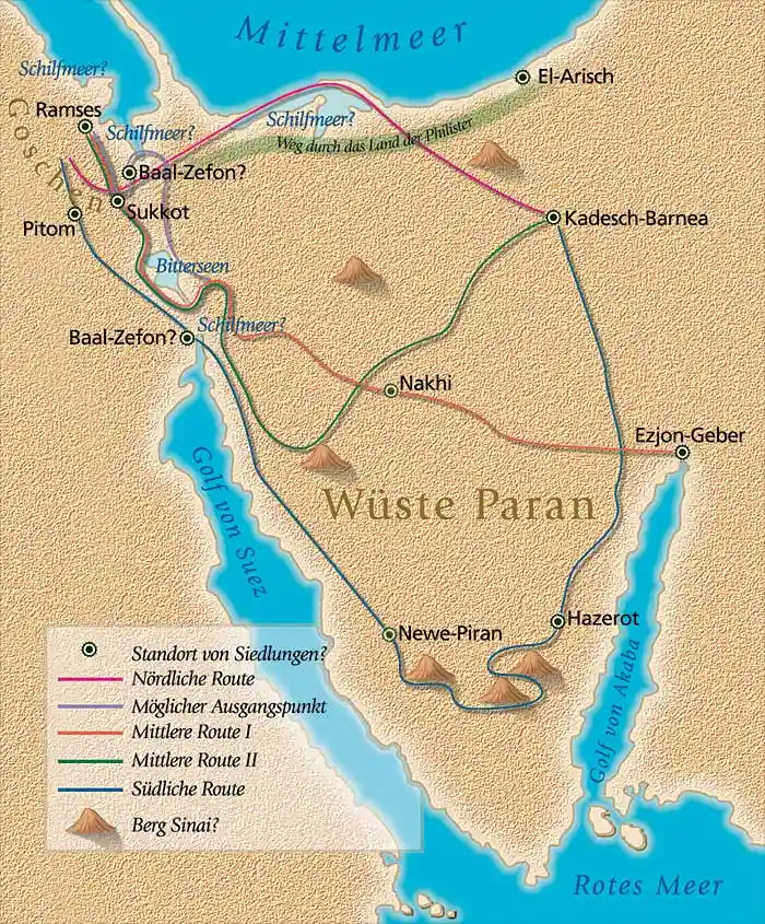 Archäologie und 2. Mose: Der Auszug aus Ägypten