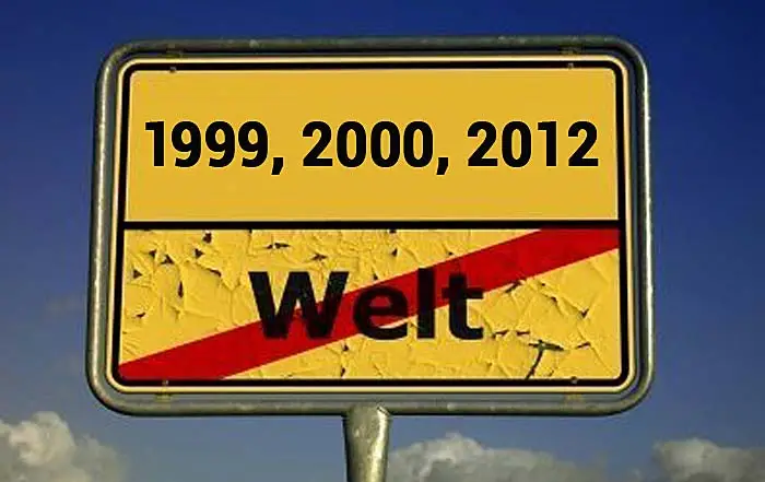 Das Ende der Welt: 1999, 2000, 2012 ...?