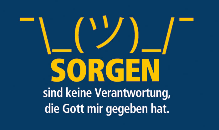 sorgenfrei leben